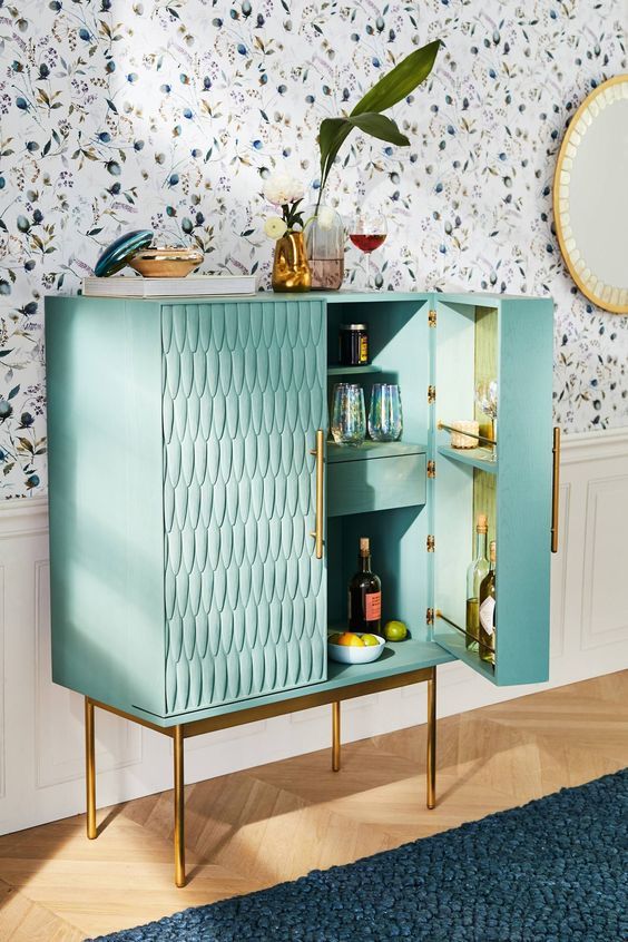 decoración turquesa